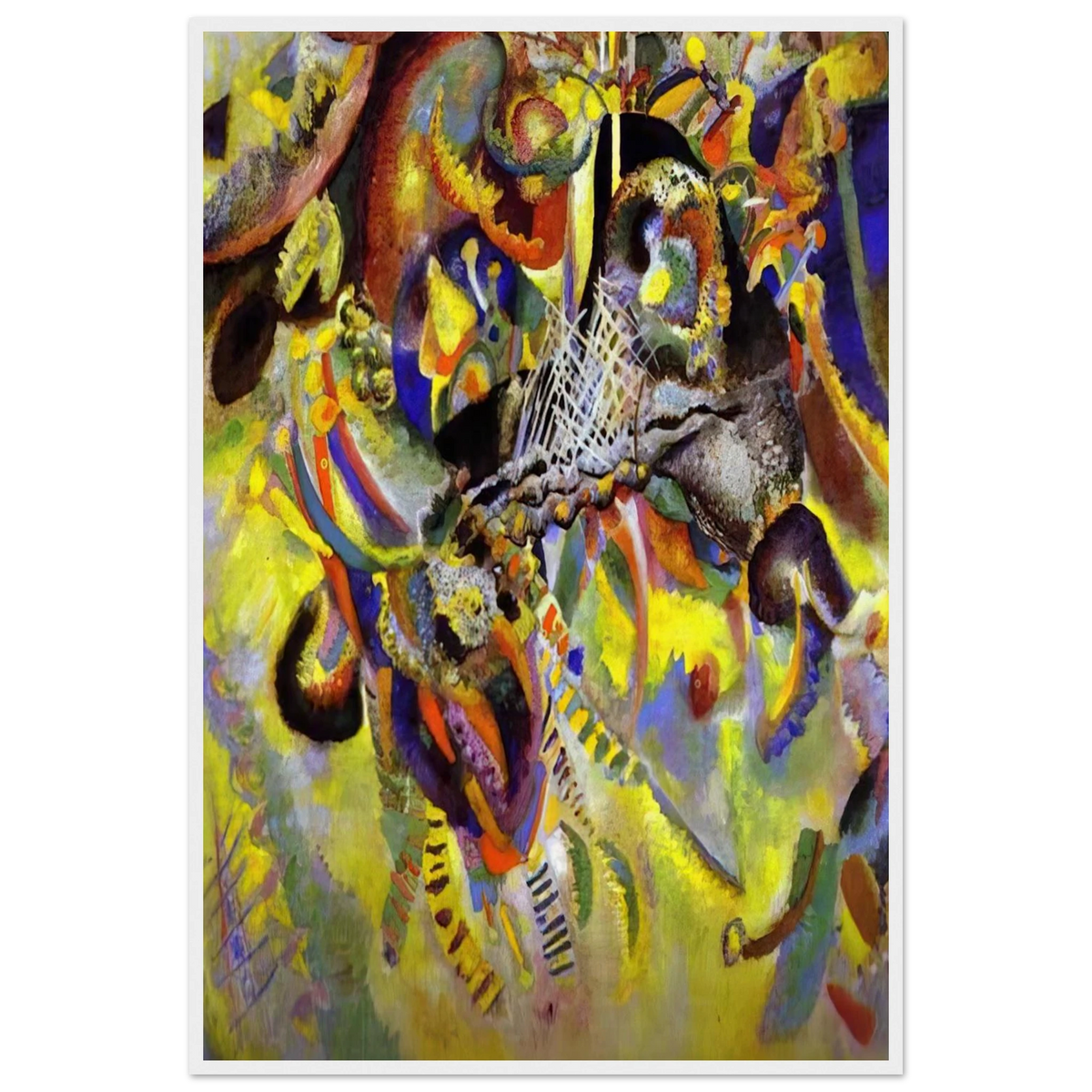 FUGUE 1914 Framed Poster | Wassily Kandinsky Framed Prints Wall Art | Wassily Kandinsky Shop