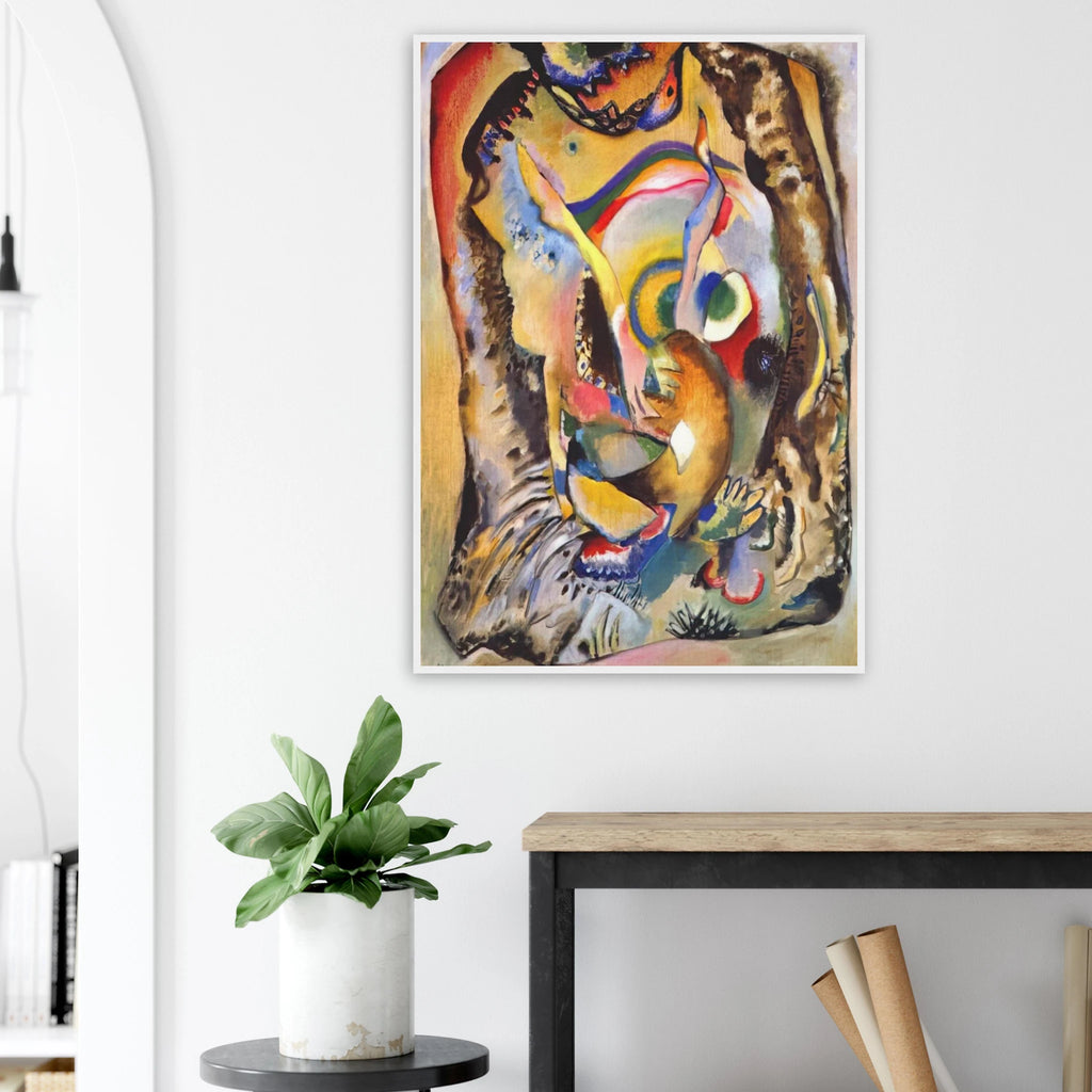 PAINTING ON LIGHT GROUND 1916 Framed Poster | Wassily Kandinsky Framed Prints Wall Art | Wassily Kandinsky Shop