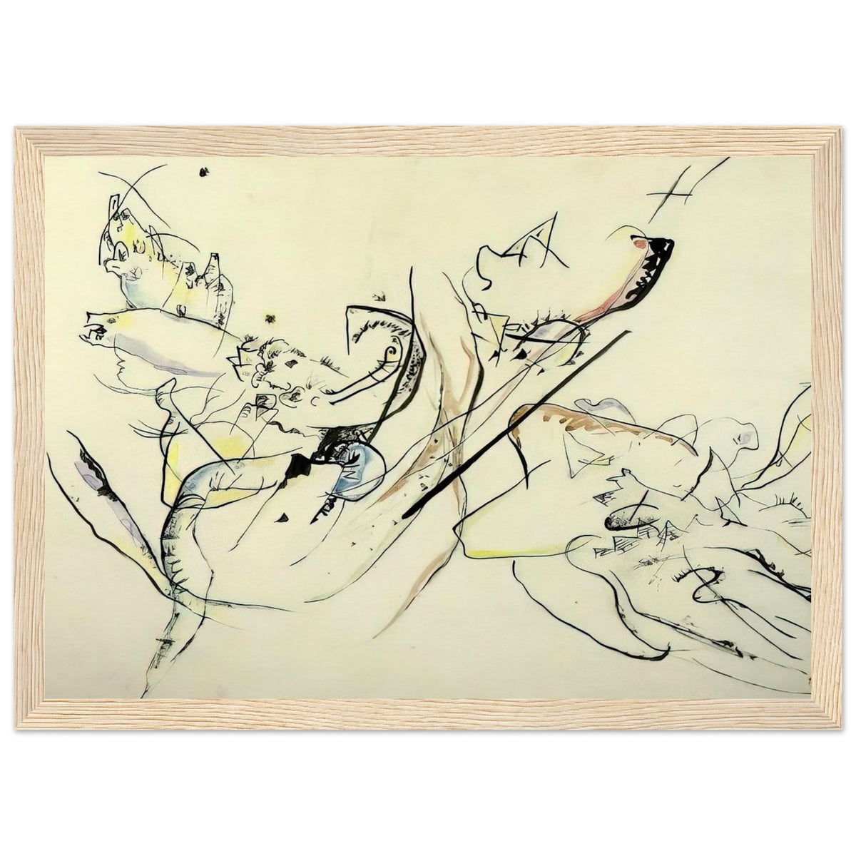 UNTITLED Framed Poster | Wassily Kandinsky Framed Prints Wall Art | Wassily Kandinsky Shop