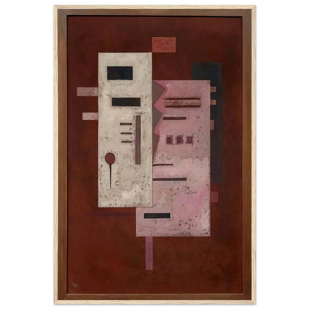 SOFT ROUGHNESS 1933 Framed Poster | Wassily Kandinsky Framed Prints Wall Art | Wassily Kandinsky Shop