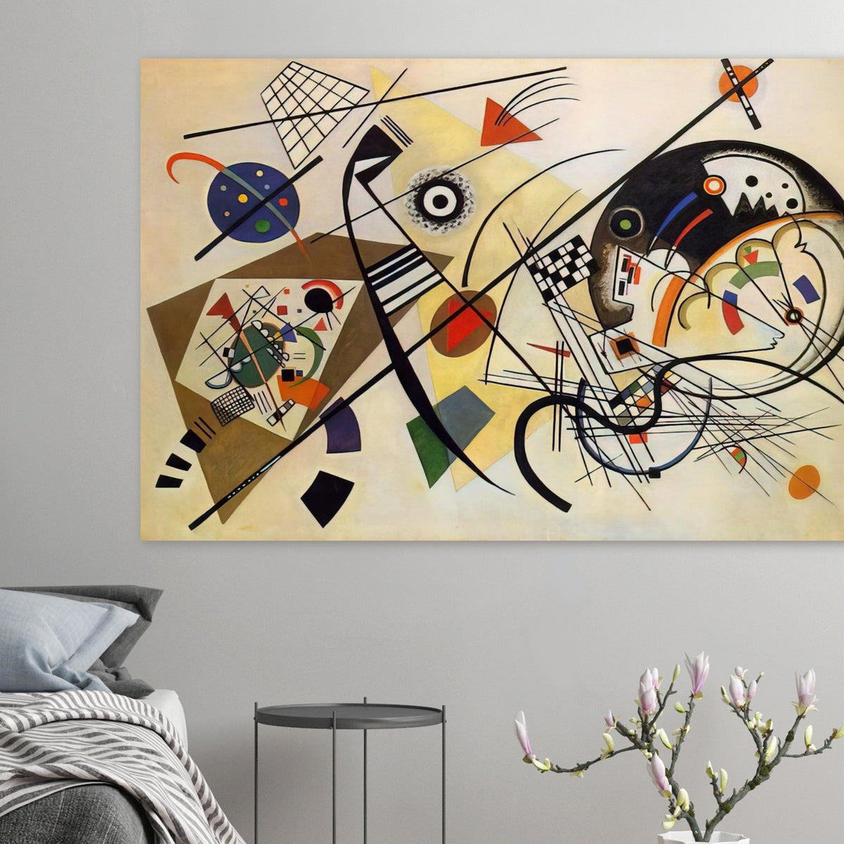 TRANSVERSE LINE 1923 Poster | Wassily Kandinsky Poster | Wassily Kandinsky Shop