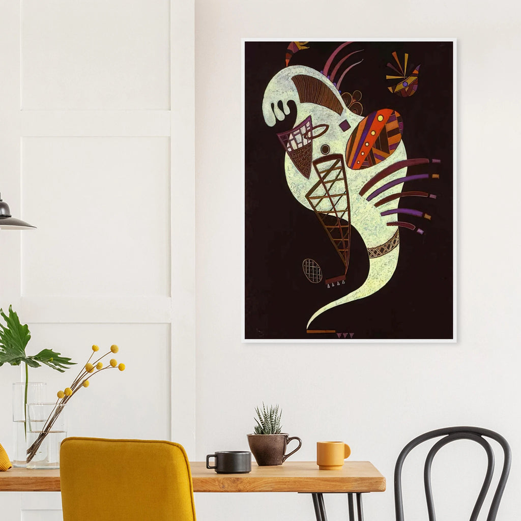 WHITE FIGURE 1943 Framed Poster | Wassily Kandinsky Framed Prints Wall Art | Wassily Kandinsky Shop