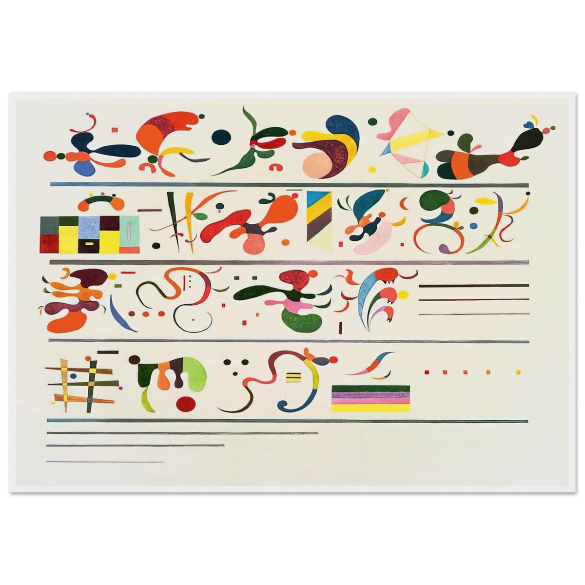 SUCCESSION 1935 Framed Poster | Wassily Kandinsky Framed Prints Wall Art | Wassily Kandinsky Shop