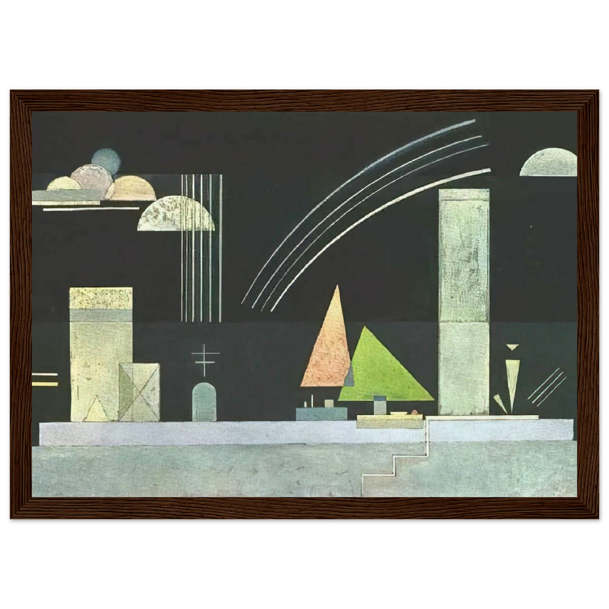 AT REST Framed Poster | Wassily Kandinsky Framed Prints Wall Art | Wassily Kandinsky Shop