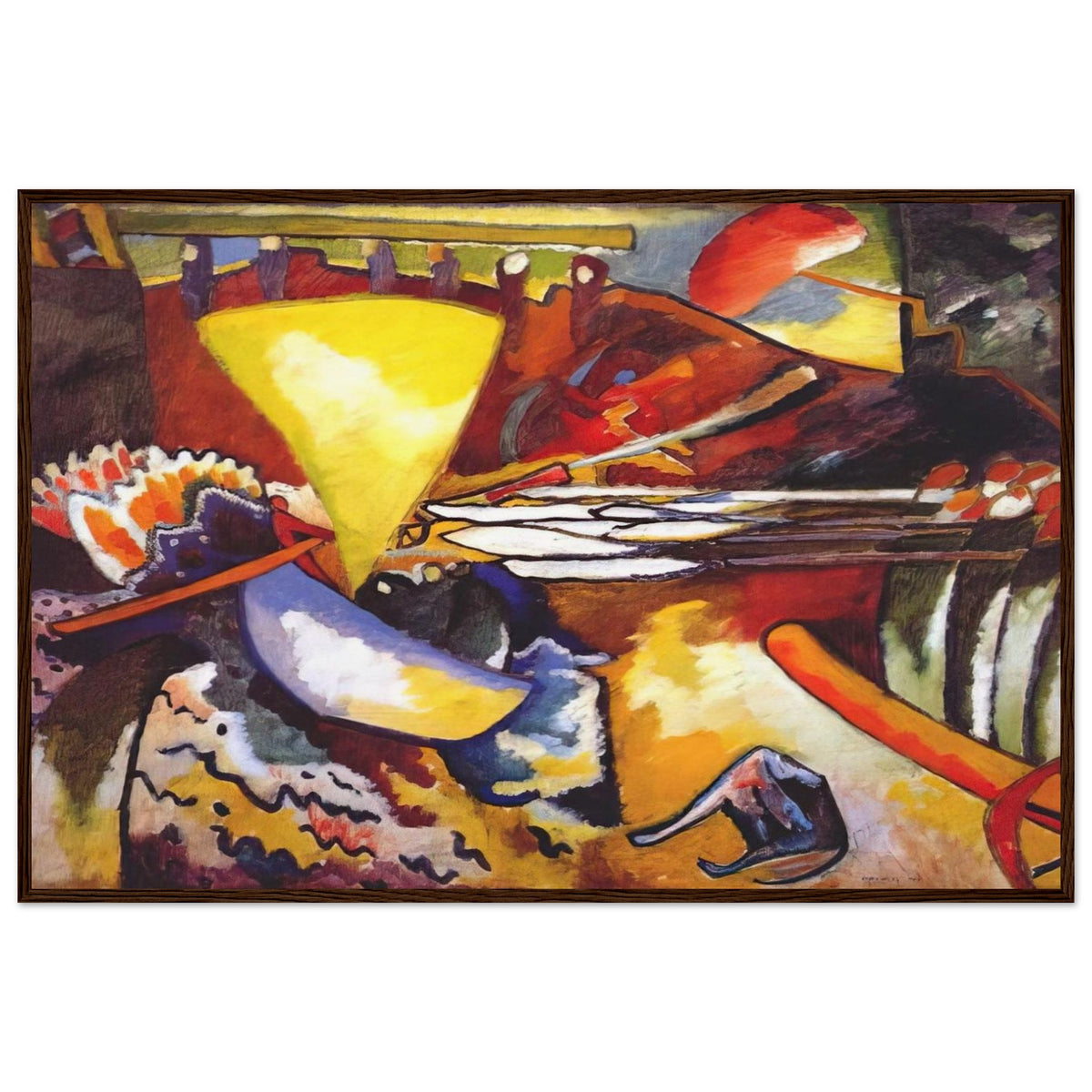 IMPROVISATION 11 1910 Framed Poster | Wassily Kandinsky Framed Prints Wall Art | Wassily Kandinsky Shop