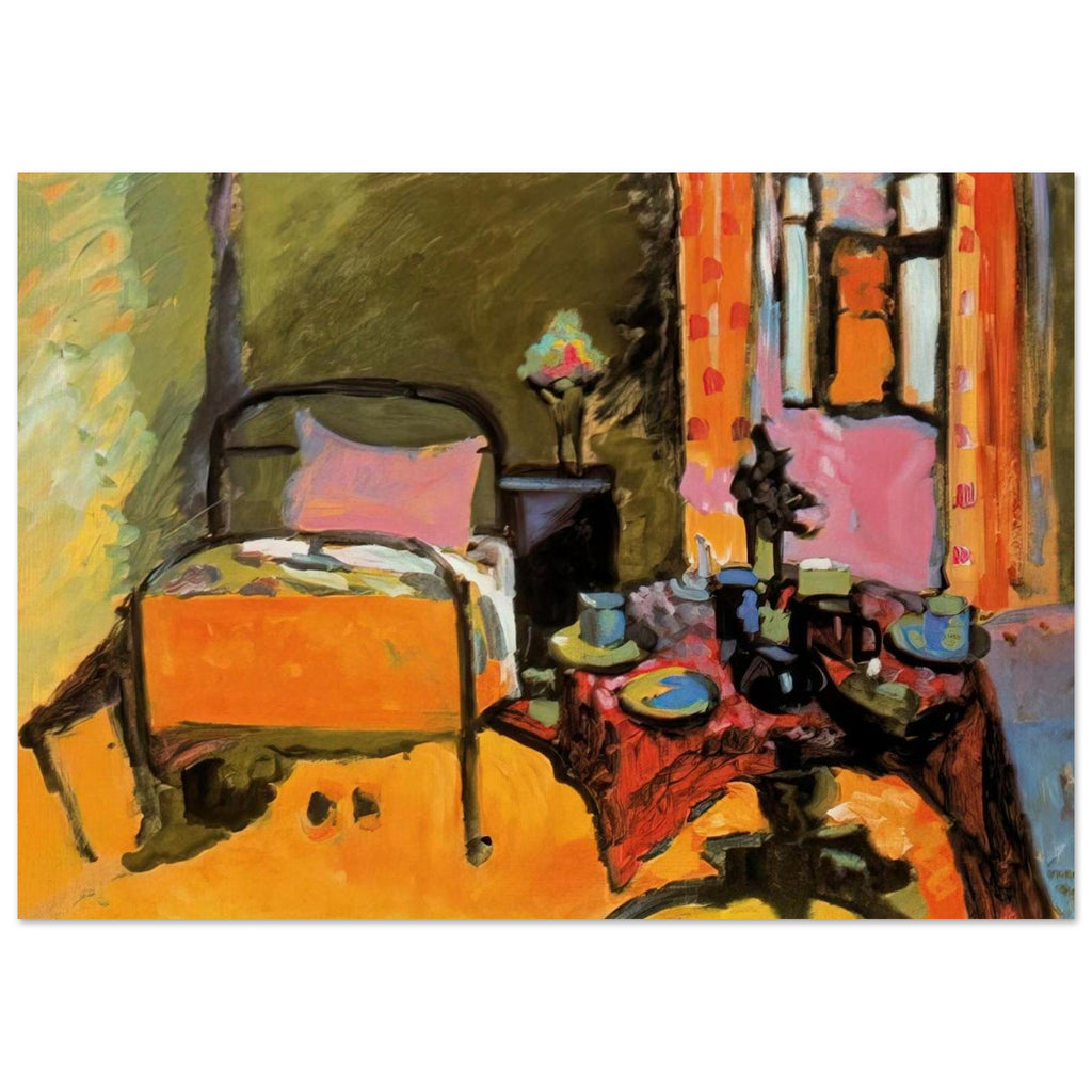 BEDROOM IN AINTMILLERSTRASSE 1909 Poster | Wassily Kandinsky Poster | Wassily Kandinsky Shop