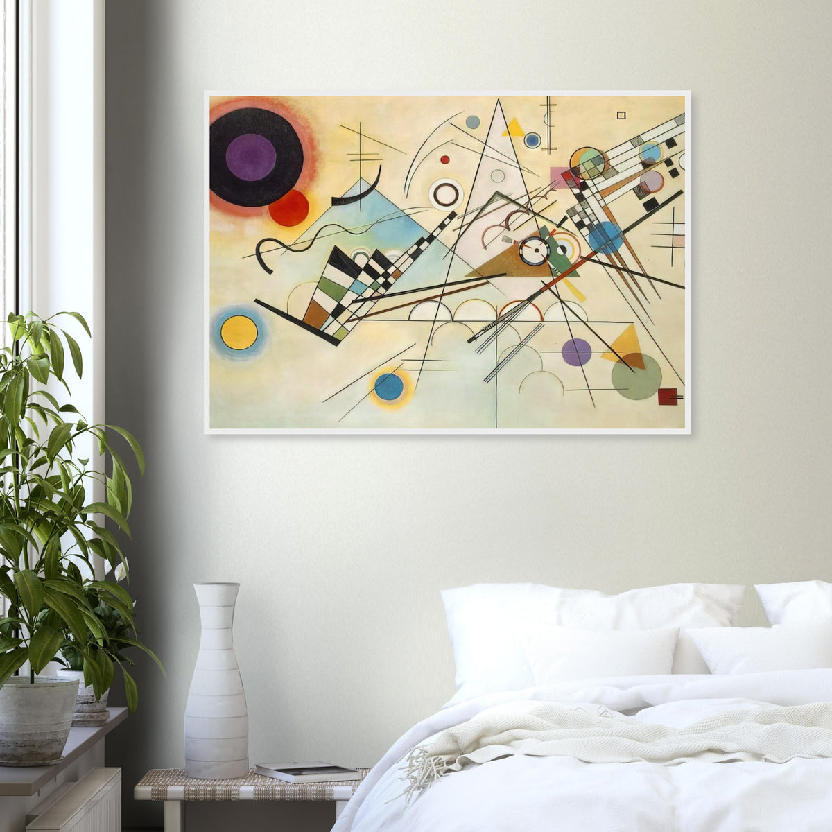 COMPOSITION VIII 1923 Framed Poster | Wassily Kandinsky Framed Prints Wall Art | Wassily Kandinsky Shop
