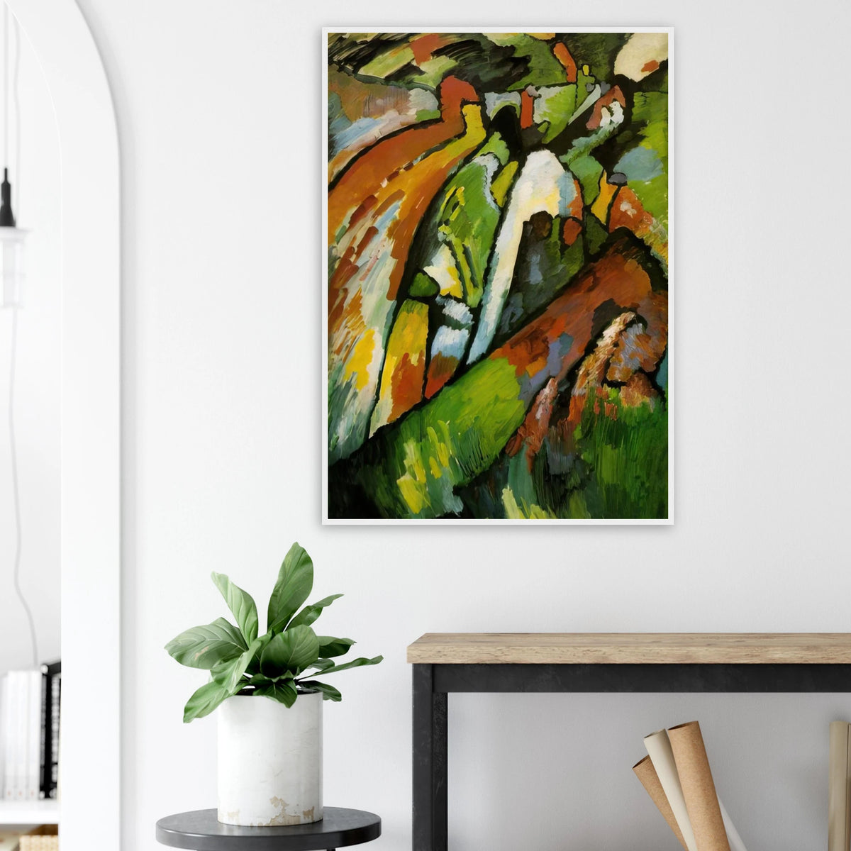 IMPROVISATION 7 1910 Framed Poster | Wassily Kandinsky Framed Prints Wall Art | Wassily Kandinsky Shop