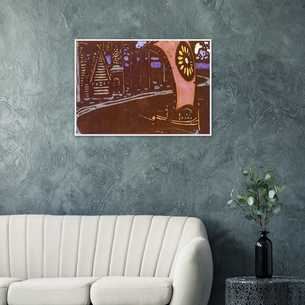 THE GOLDEN SAIL 1903 Framed Poster | Wassily Kandinsky Framed Prints Wall Art | Wassily Kandinsky Shop