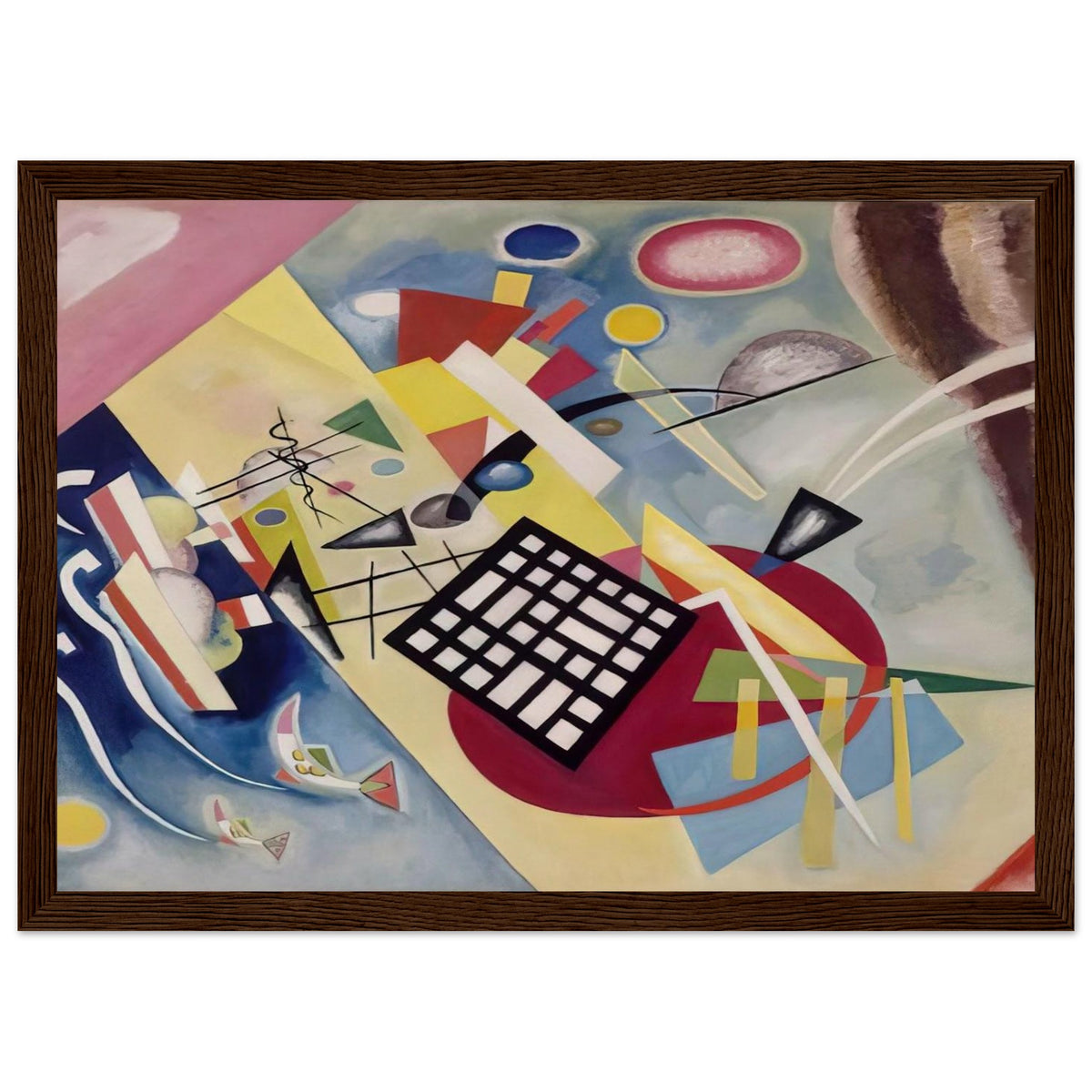BLACK FRAME 1922 Framed Poster | Wassily Kandinsky Framed Prints Wall Art | Wassily Kandinsky Shop