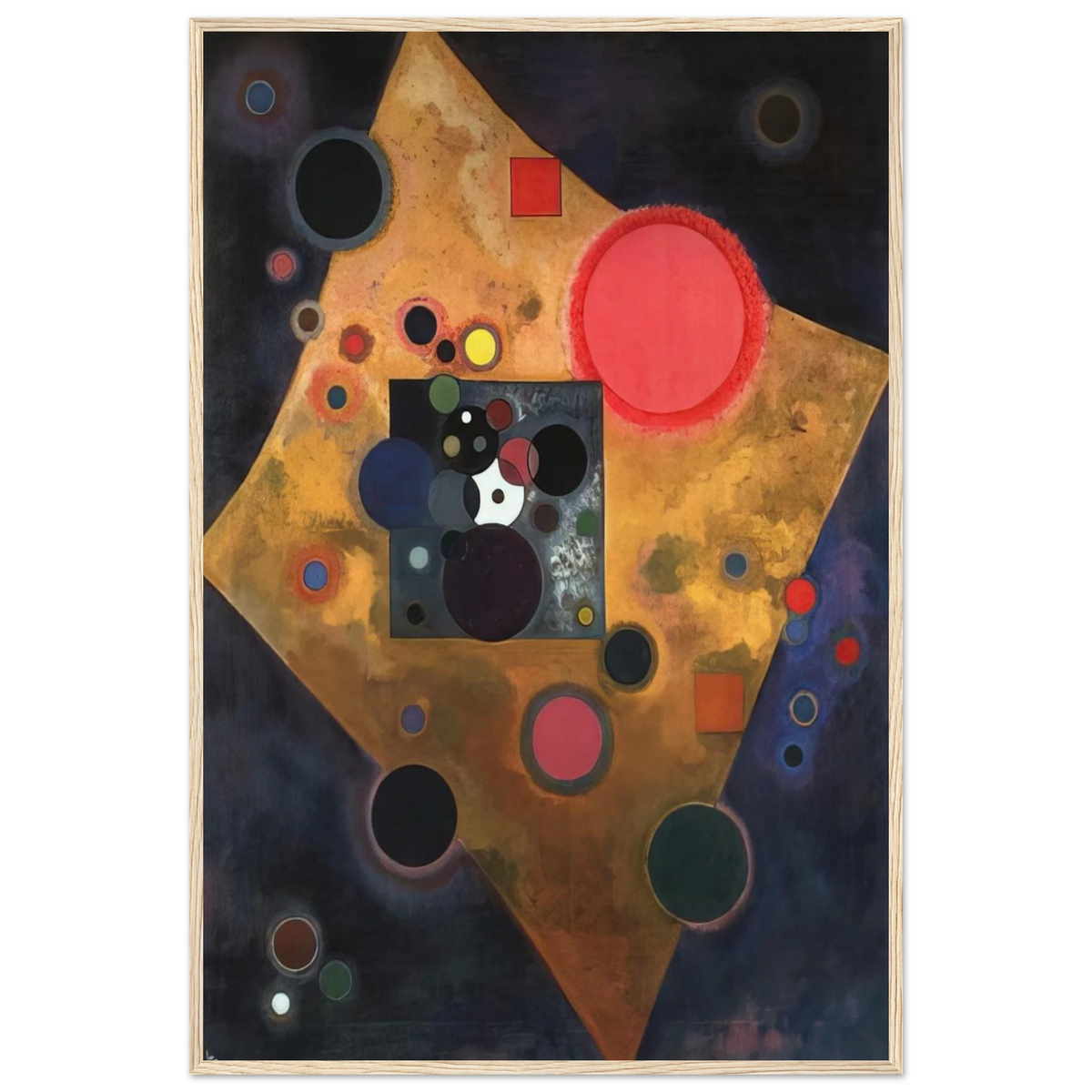 ACCENT ON ROSE 1926 Framed Poster | Wassily Kandinsky Framed Prints Wall Art | Wassily Kandinsky Shop