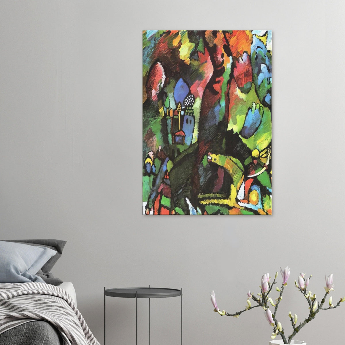 PICTURE WITH ARCHER 1909 Canvas | Wassily Kandinsky Canvas | Wassily Kandinsky Shop