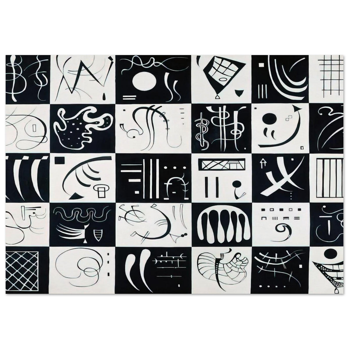 THIRTY 1937 Poster | Wassily Kandinsky Poster | Wassily Kandinsky Shop