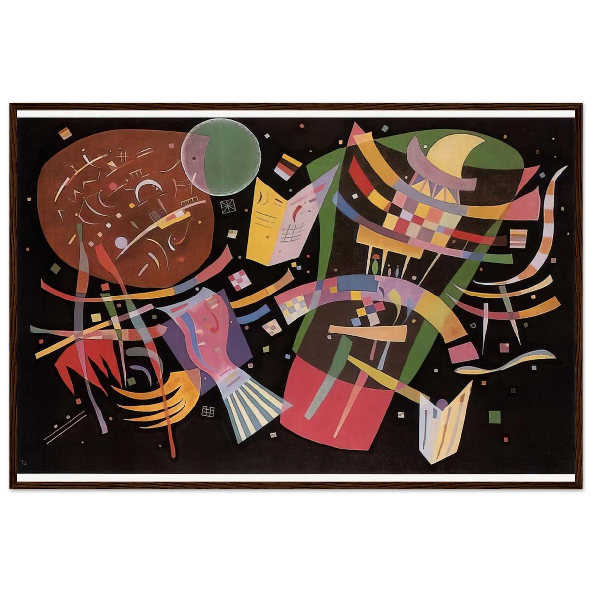 COMPOSITION X 1939 Framed Poster | Wassily Kandinsky Framed Prints Wall Art | Wassily Kandinsky Shop