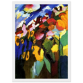 MURNAU GARDEN 1909 Framed Poster | Wassily Kandinsky Framed Prints Wall Art | Wassily Kandinsky Shop