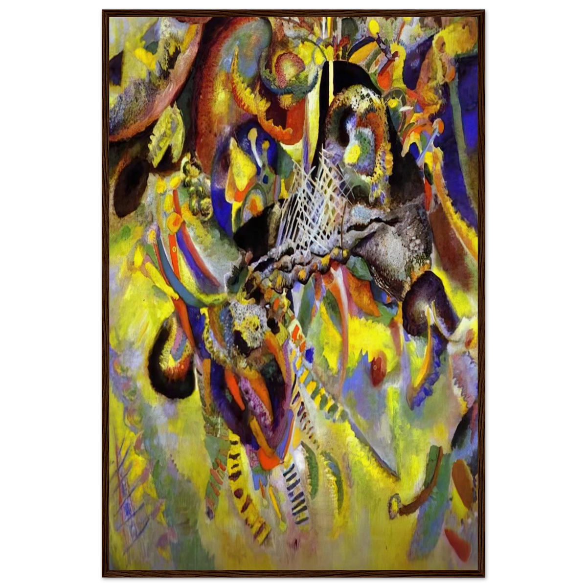 FUGUE 1914 Framed Poster | Wassily Kandinsky Framed Prints Wall Art | Wassily Kandinsky Shop