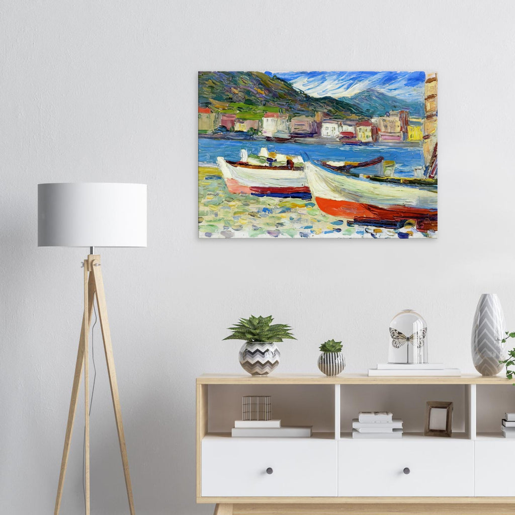 RAPALLO BOATS Canvas | Wassily Kandinsky Canvas | Wassily Kandinsky Shop