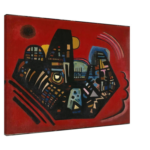 BLACK RED 1928 Canvas | Wassily Kandinsky Canvas | Wassily Kandinsky Shop