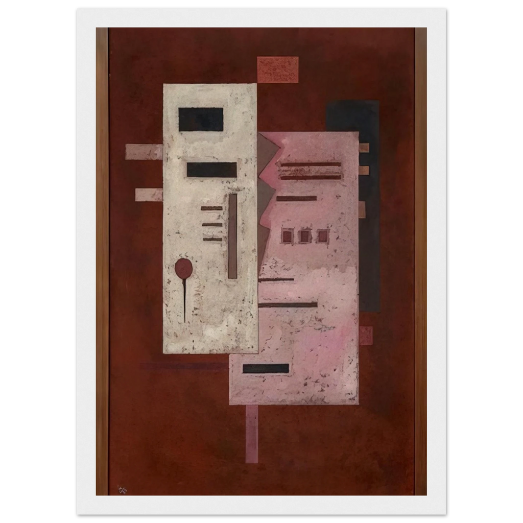 SOFT ROUGHNESS 1933 Framed Poster | Wassily Kandinsky Framed Prints Wall Art | Wassily Kandinsky Shop