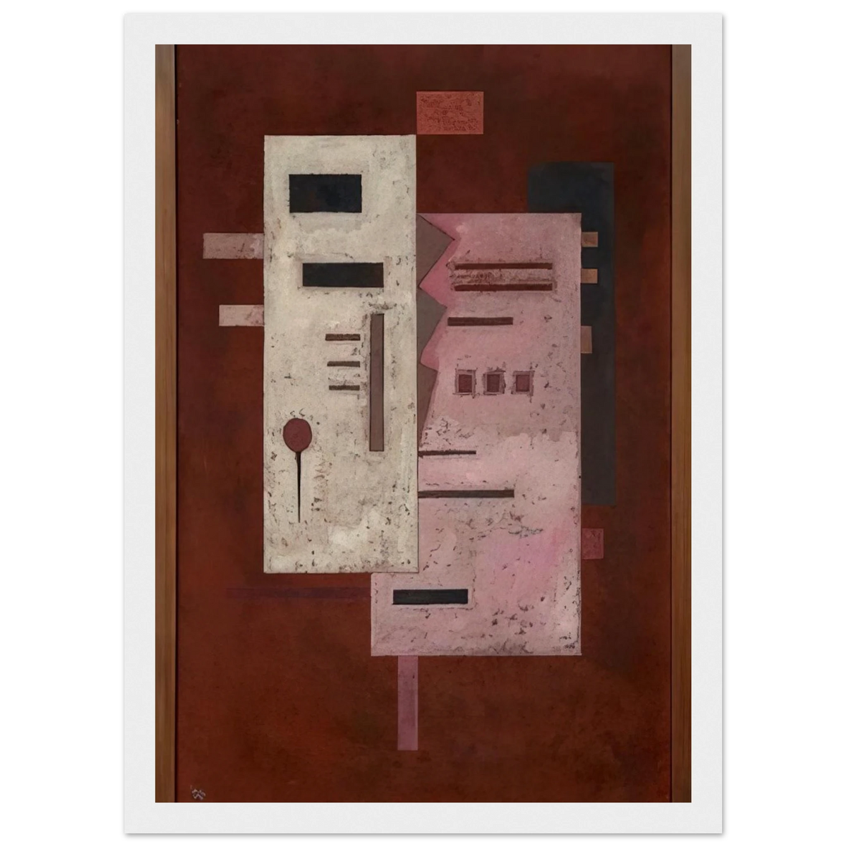 SOFT ROUGHNESS 1933 Framed Poster | Wassily Kandinsky Framed Prints Wall Art | Wassily Kandinsky Shop