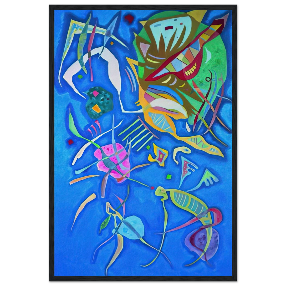 GROUPING 1937 Framed Poster | Wassily Kandinsky Framed Prints Wall Art | Wassily Kandinsky Shop