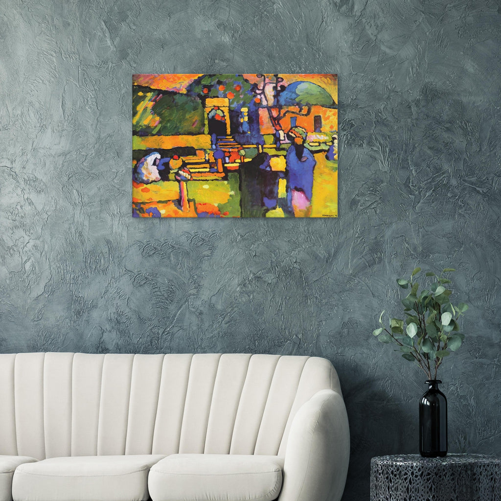 ARABS I CEMETERY 1909 Canvas | Wassily Kandinsky Canvas | Wassily Kandinsky Shop