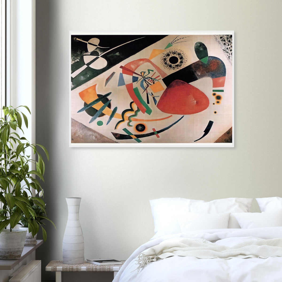 RED SPOT II 1921 Framed Poster | Wassily Kandinsky Framed Prints Wall Art | Wassily Kandinsky Shop