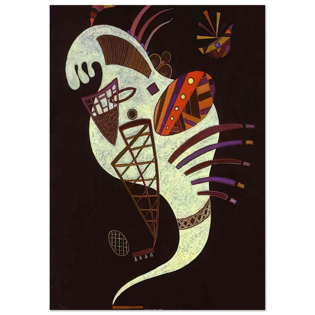 WHITE FIGURE 1943 Poster | Wassily Kandinsky Poster | Wassily Kandinsky Shop