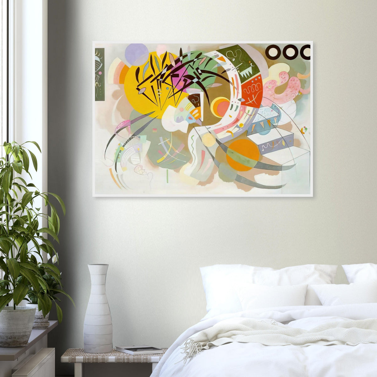 DOMINANT CURVE 1936 Framed Poster | Wassily Kandinsky Framed Prints Wall Art | Wassily Kandinsky Shop