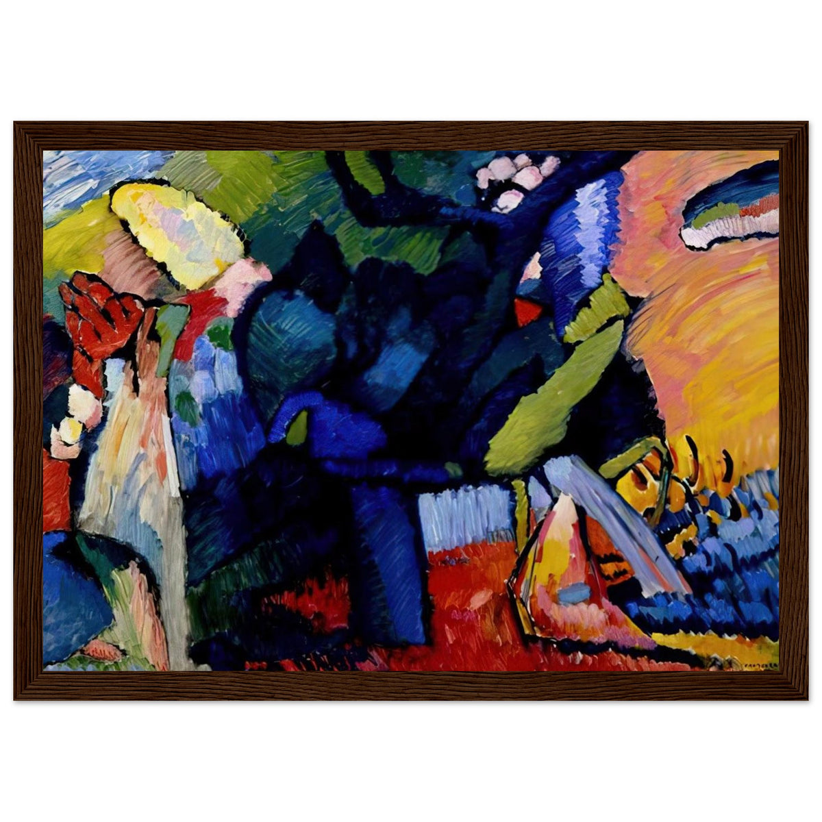 IMPROVISATION 4 1909 Framed Poster | Wassily Kandinsky Framed Prints Wall Art | Wassily Kandinsky Shop