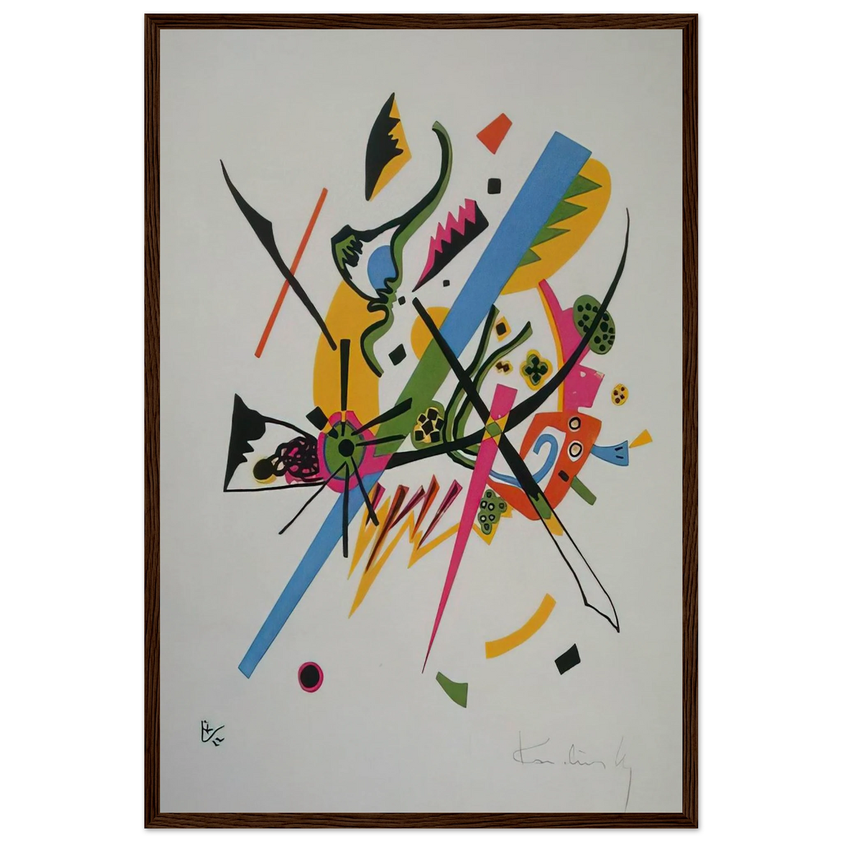 SMALL WORLDS 1922 Framed Poster | Wassily Kandinsky Framed Prints Wall Art | Wassily Kandinsky Shop