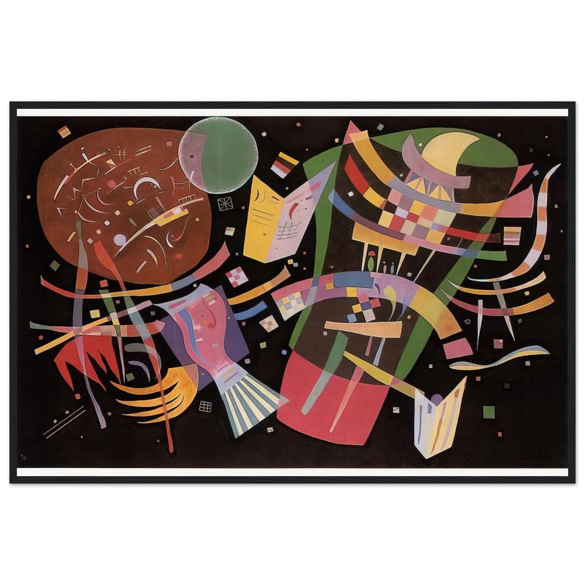 COMPOSITION X 1939 Framed Poster | Wassily Kandinsky Framed Prints Wall Art | Wassily Kandinsky Shop