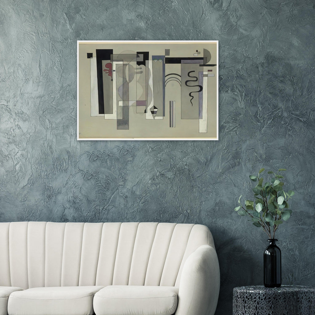 SURFACES MEETING 1934 Framed Poster | Wassily Kandinsky Framed Prints Wall Art | Wassily Kandinsky Shop