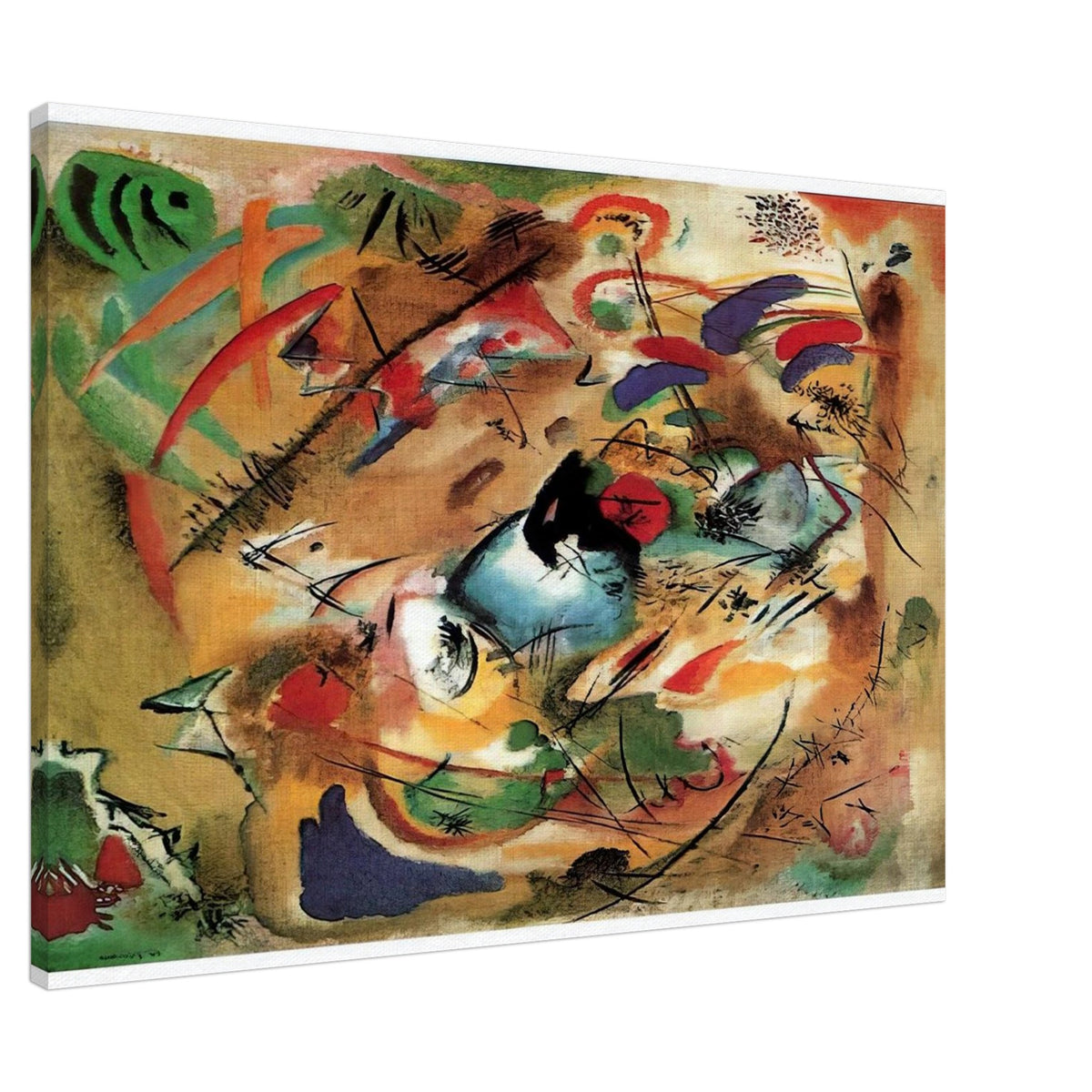 IMPROVISATION DREAMY 1913 Canvas | Wassily Kandinsky Canvas | Wassily Kandinsky Shop
