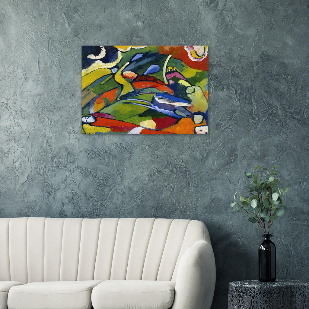 TWO RIDERS AND RECLINING FIGURE Canvas | Wassily Kandinsky Canvas | Wassily Kandinsky Shop
