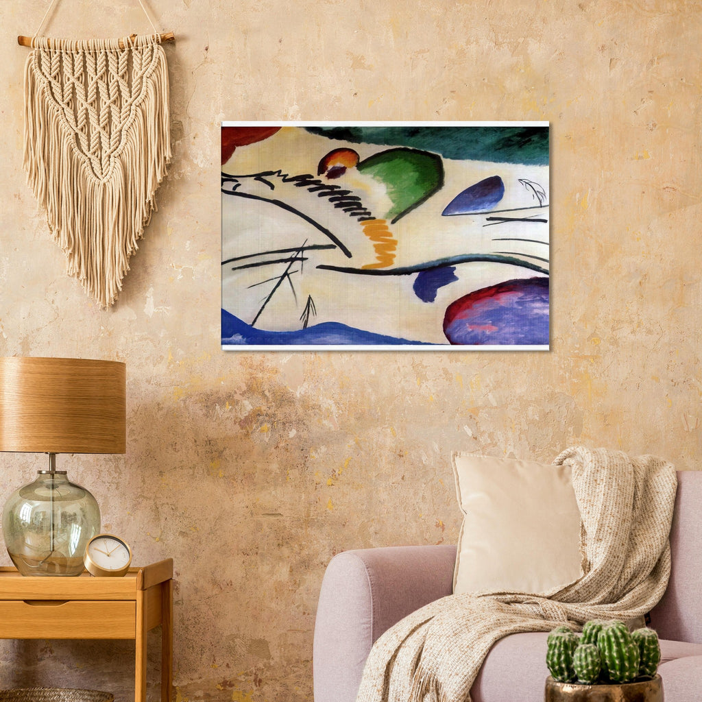 LYRICAL LYRICS 1911 Canvas | Wassily Kandinsky Canvas | Wassily Kandinsky Shop
