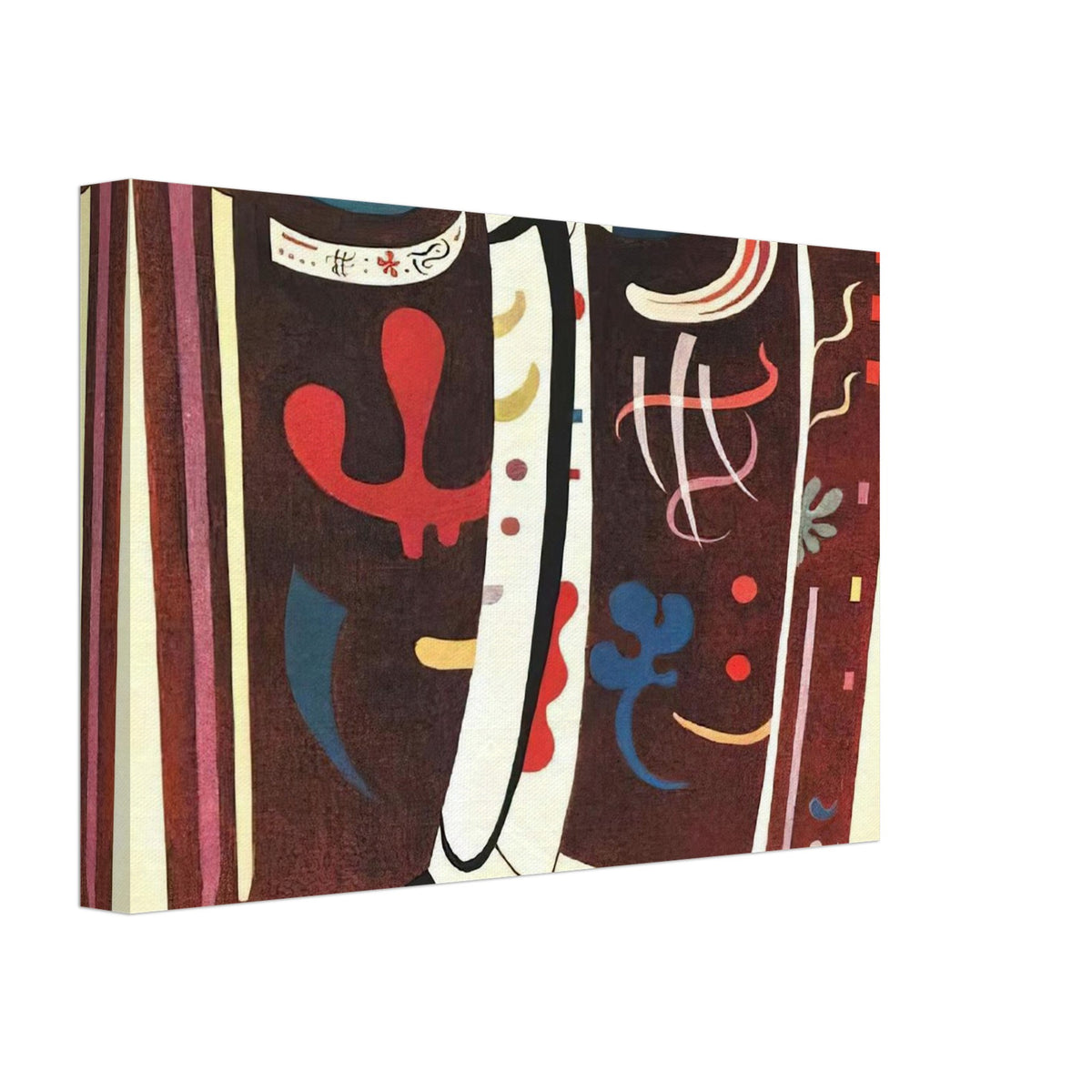 BROWN WITH SUPPLEMENT 1935 Canvas | Wassily Kandinsky Canvas | Wassily Kandinsky Shop