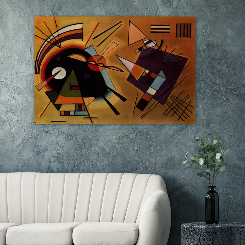 BLACK AND VIOLET 1923 Poster | Wassily Kandinsky Poster | Wassily Kandinsky Shop