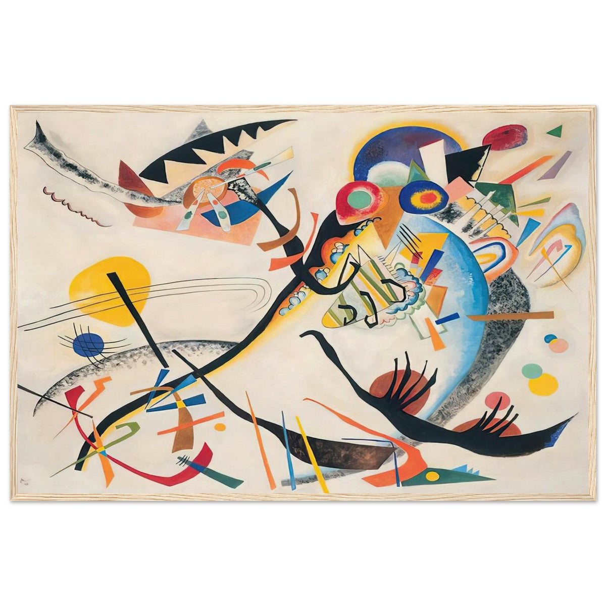 NOT_DETECTED_189361 Framed Poster | Wassily Kandinsky Framed Prints Wall Art | Wassily Kandinsky Shop