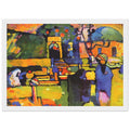 ARABS I CEMETERY 1909 Framed Poster | Wassily Kandinsky Framed Prints Wall Art | Wassily Kandinsky Shop