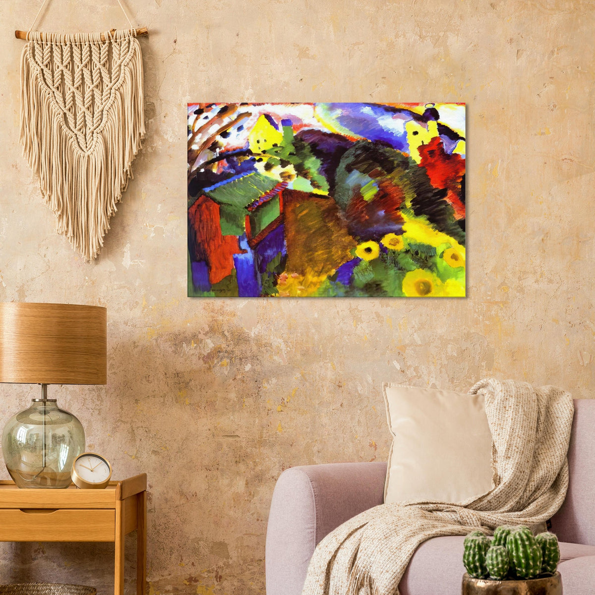 MURNAU GARDEN 1910 Canvas | Wassily Kandinsky Canvas | Wassily Kandinsky Shop