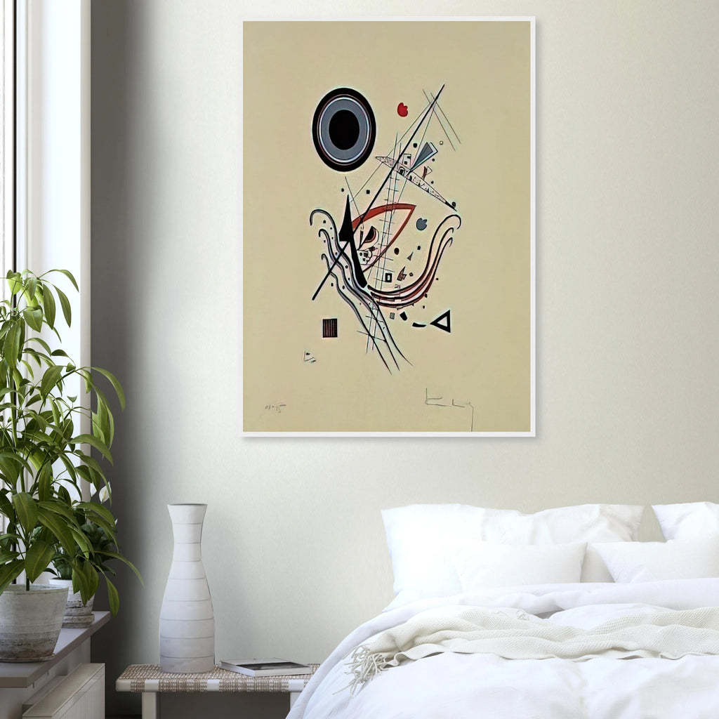 BLUE 1922 Framed Poster | Wassily Kandinsky Framed Prints Wall Art | Wassily Kandinsky Shop