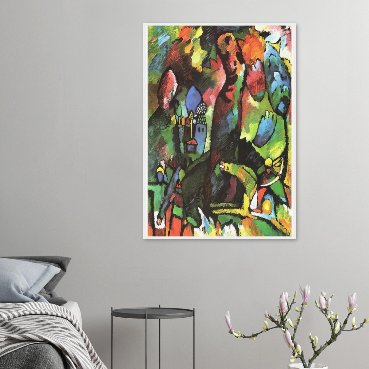 PICTURE WITH ARCHER 1909 Framed Poster | Wassily Kandinsky Framed Prints Wall Art | Wassily Kandinsky Shop