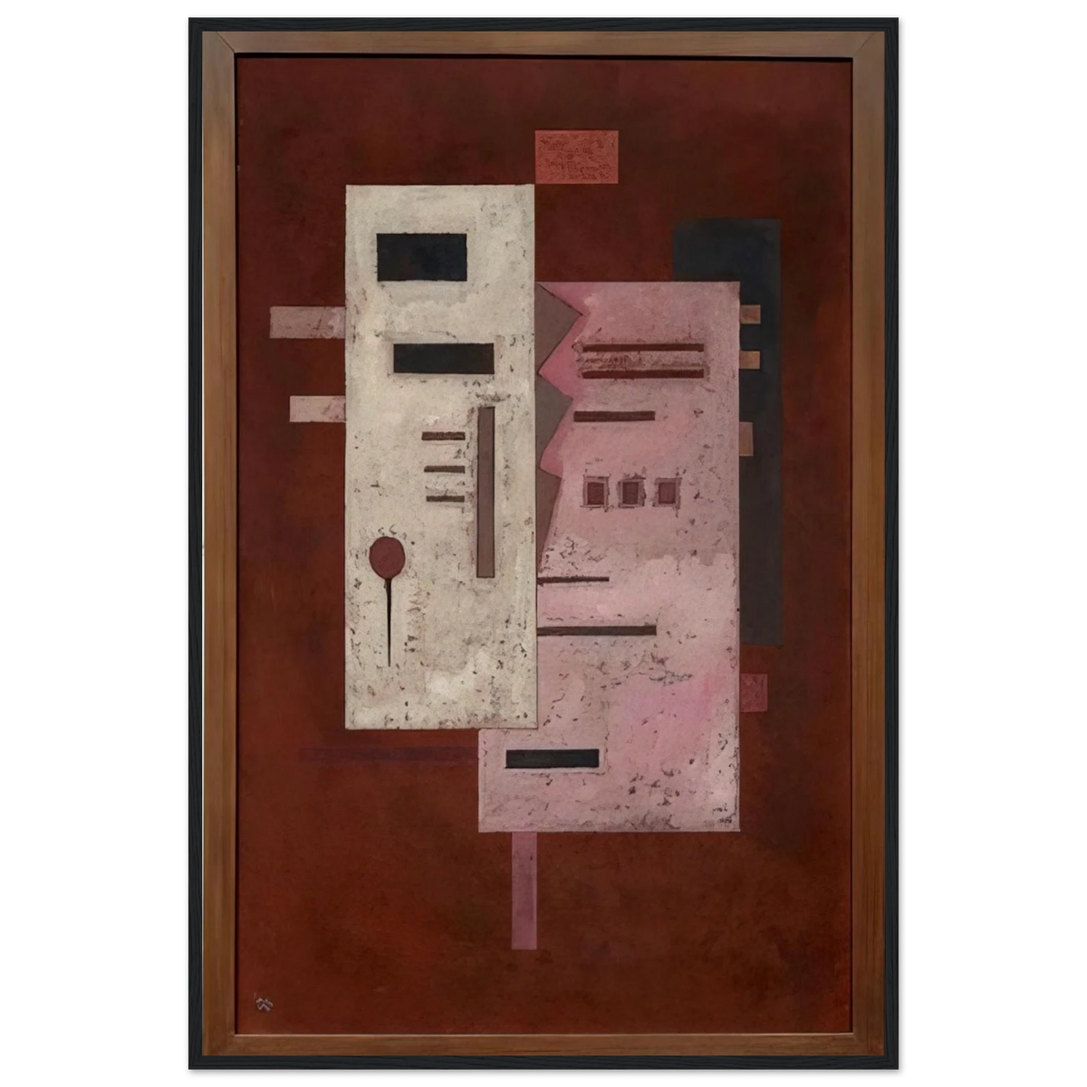 SOFT ROUGHNESS 1933 Framed Poster | Wassily Kandinsky Framed Prints Wall Art | Wassily Kandinsky Shop