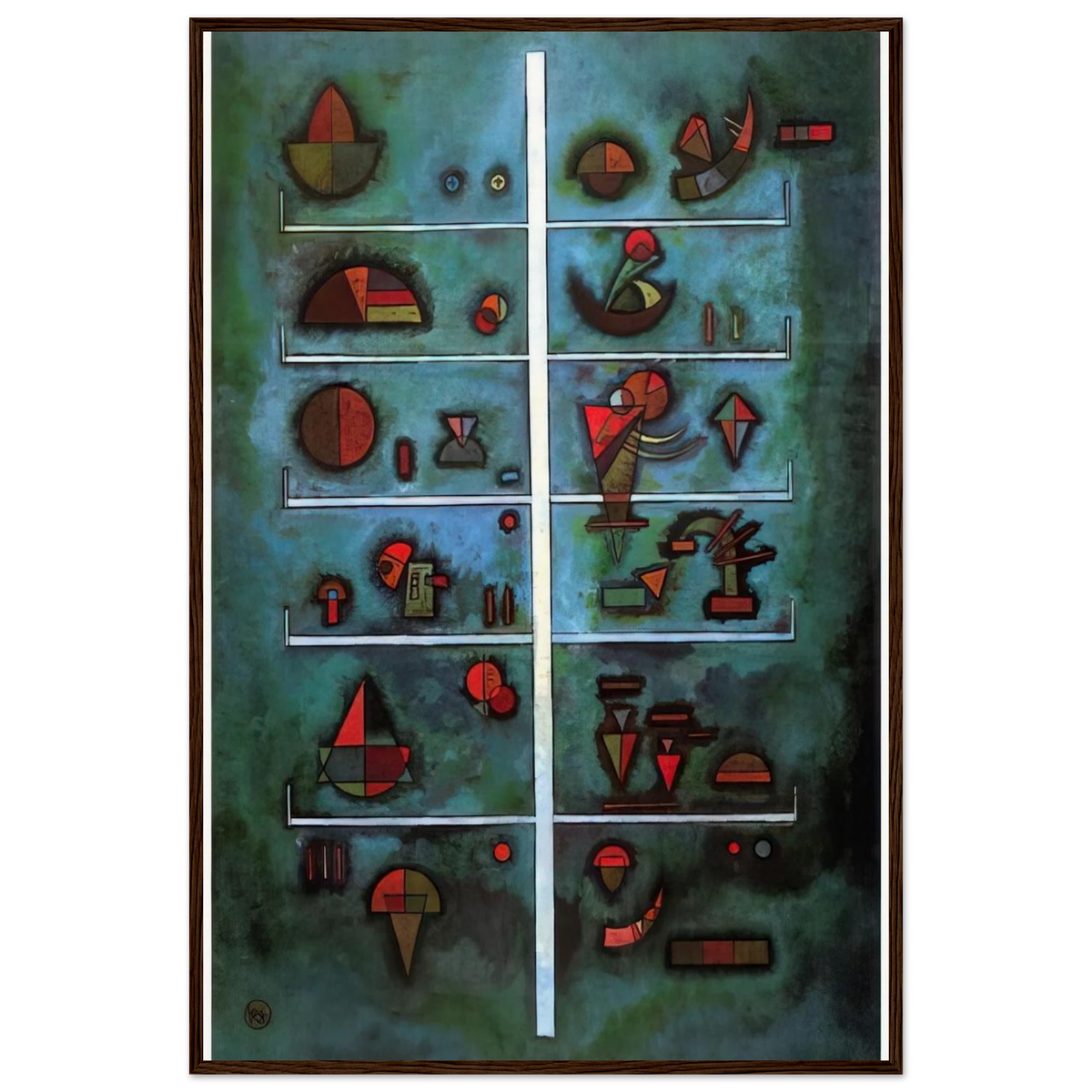STOREYS 1929 Framed Poster | Wassily Kandinsky Framed Prints Wall Art | Wassily Kandinsky Shop