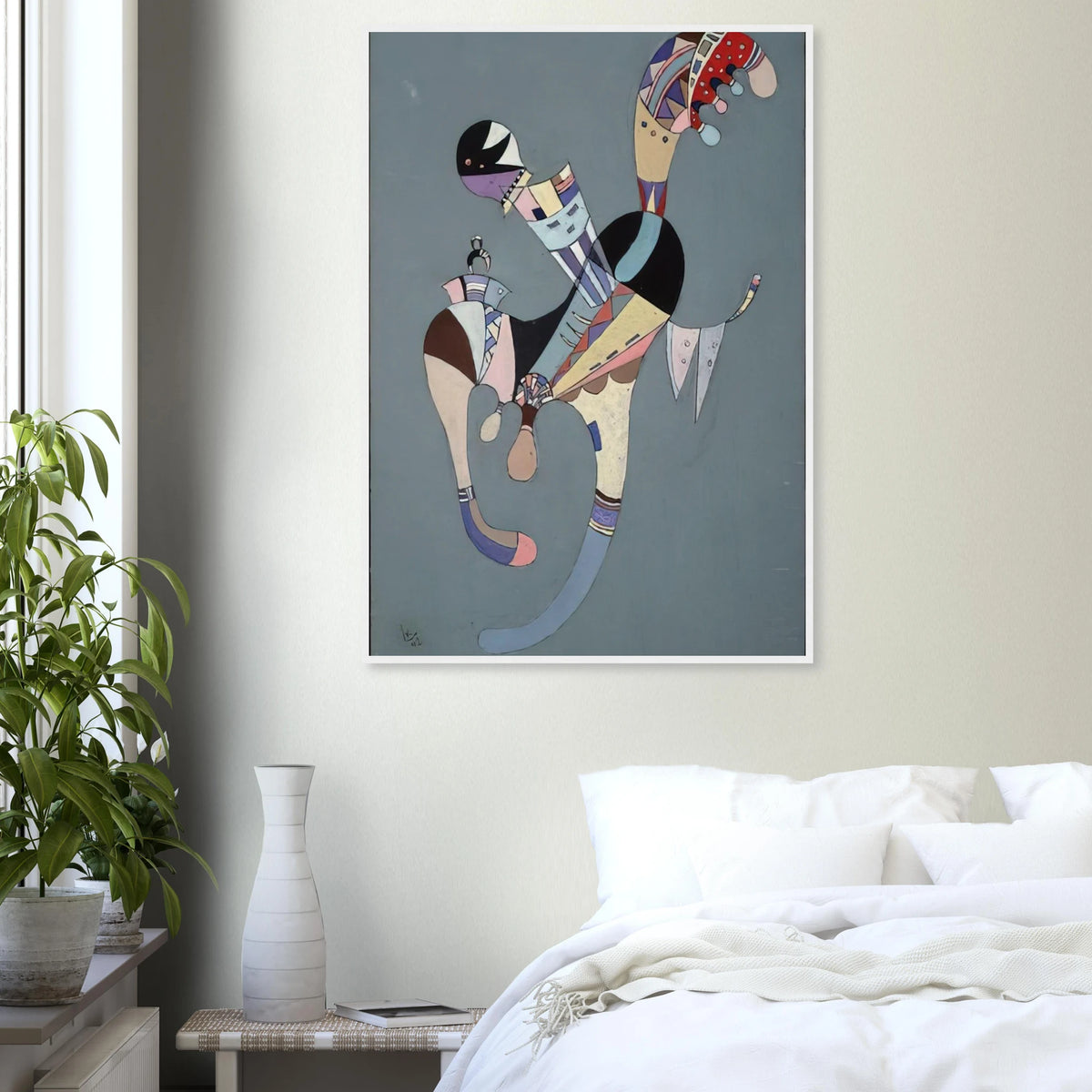 A FLOATING FIGURE 1942 Framed Poster | Wassily Kandinsky Framed Prints Wall Art | Wassily Kandinsky Shop