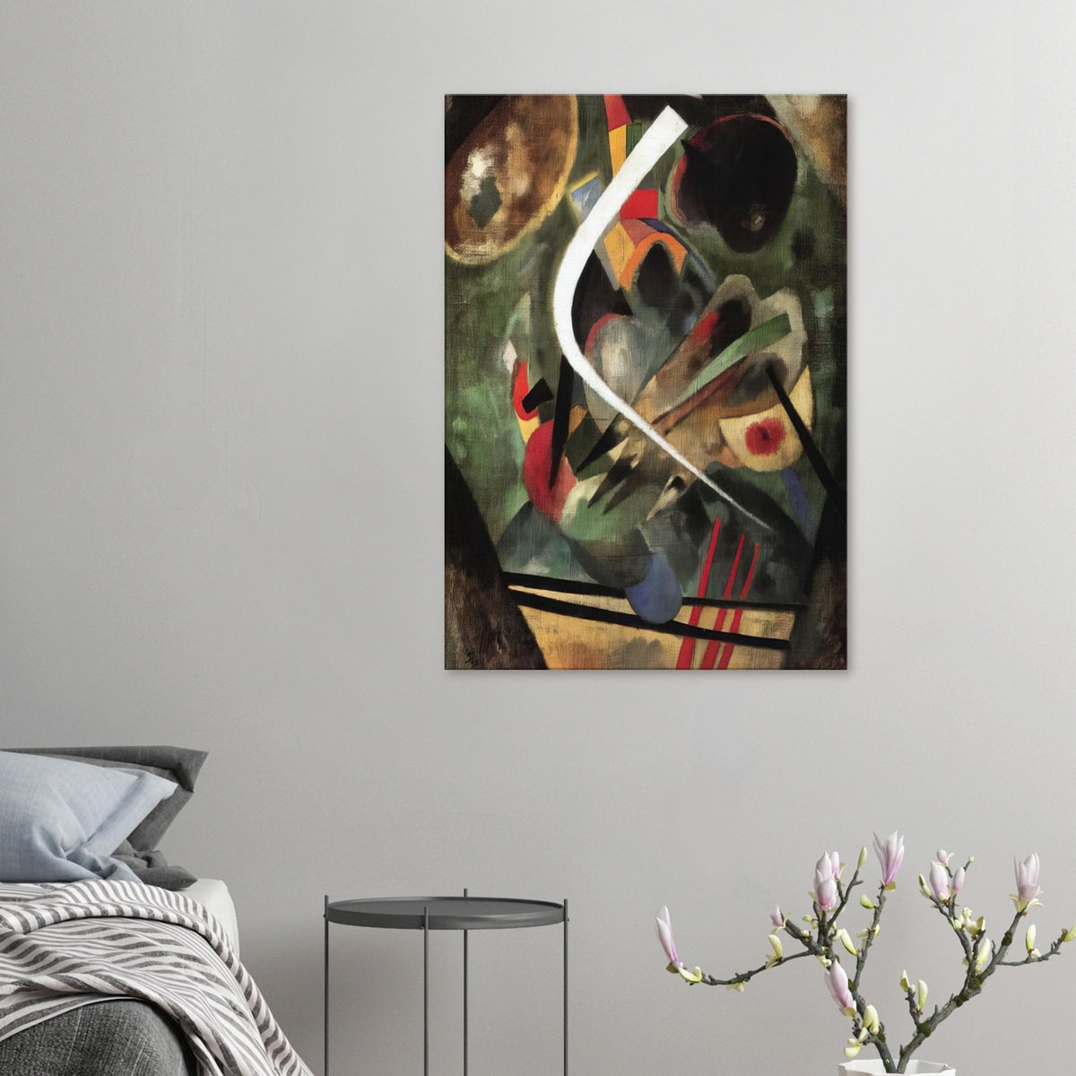 WHITE STROKE 1920 Canvas | Wassily Kandinsky Canvas | Wassily Kandinsky Shop