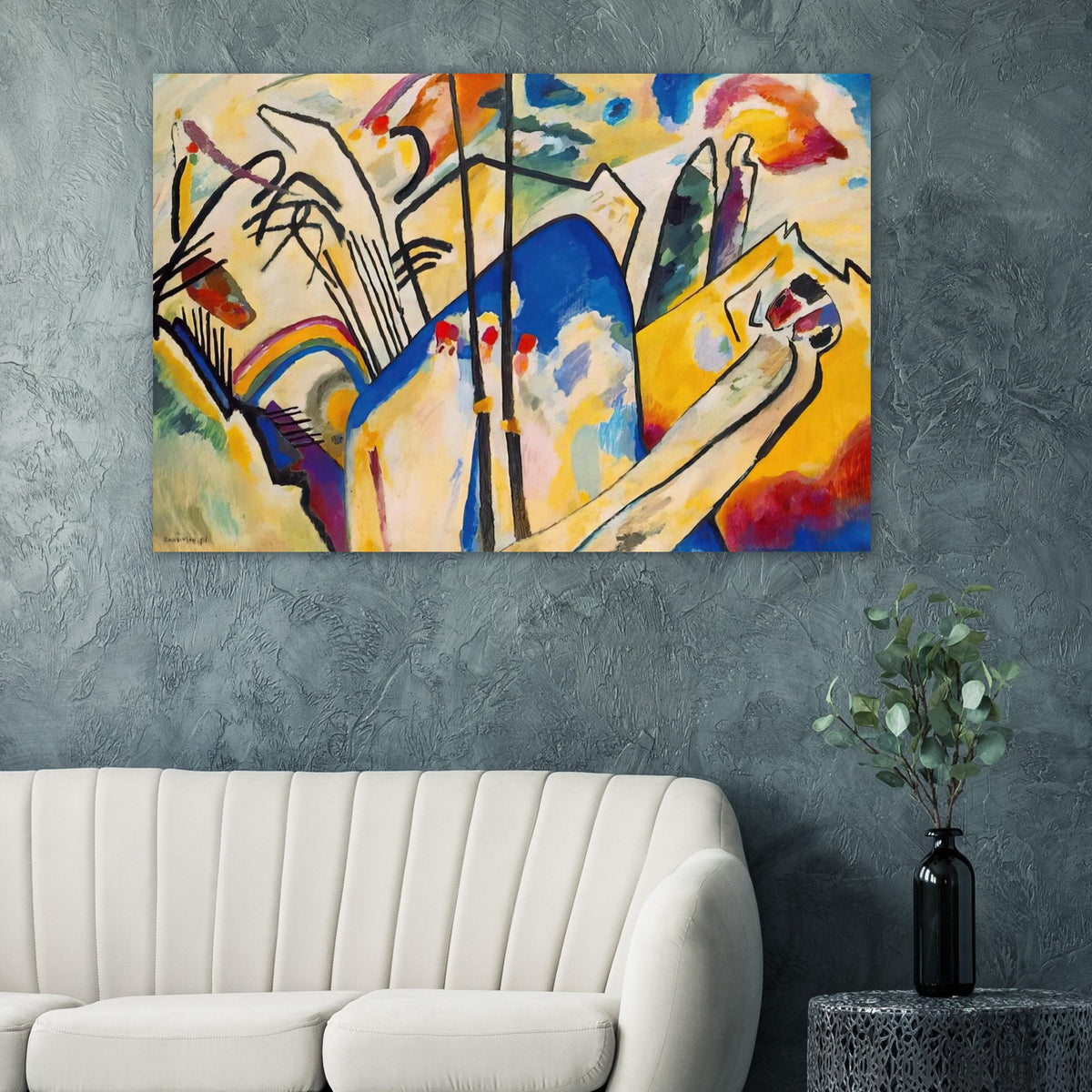 COMPOSITION IV 1911 Poster | Wassily Kandinsky Poster | Wassily Kandinsky Shop