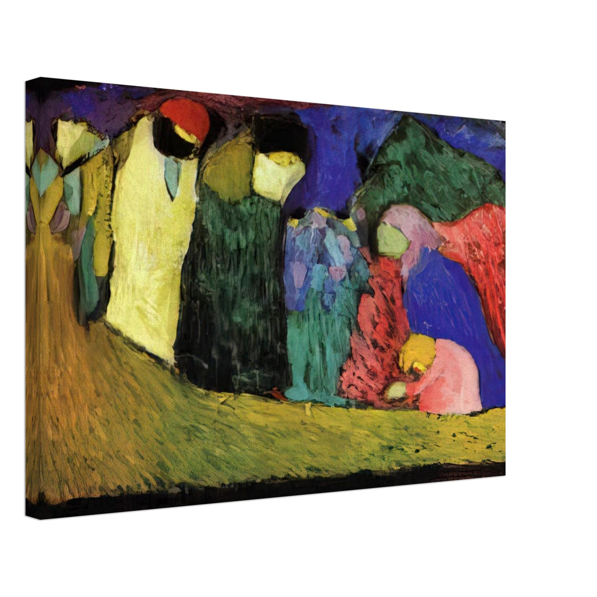 ENCOUNTER 1908 Canvas | Wassily Kandinsky Canvas | Wassily Kandinsky Shop