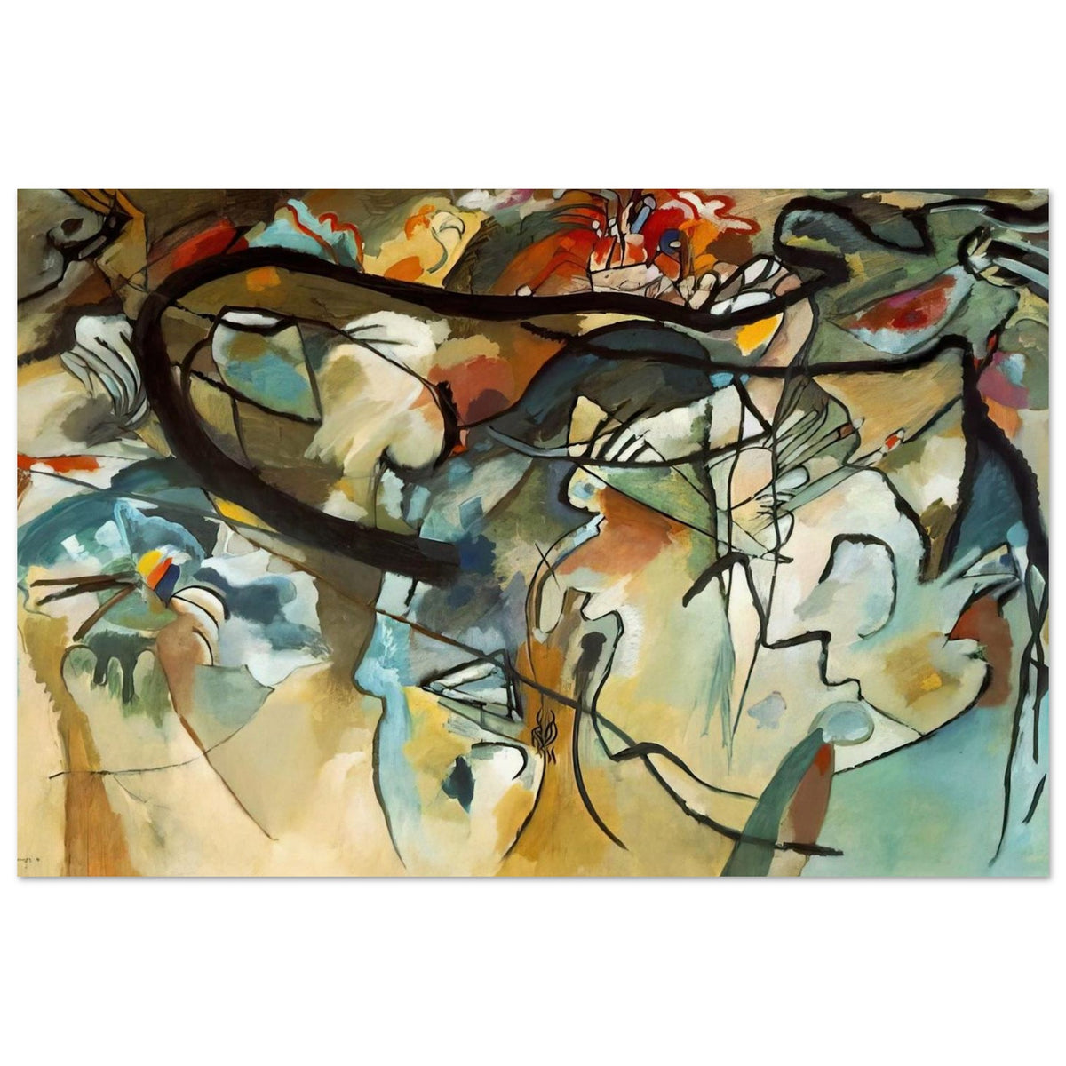 COMPOSITION V 1911 Poster | Wassily Kandinsky Poster | Wassily Kandinsky Shop